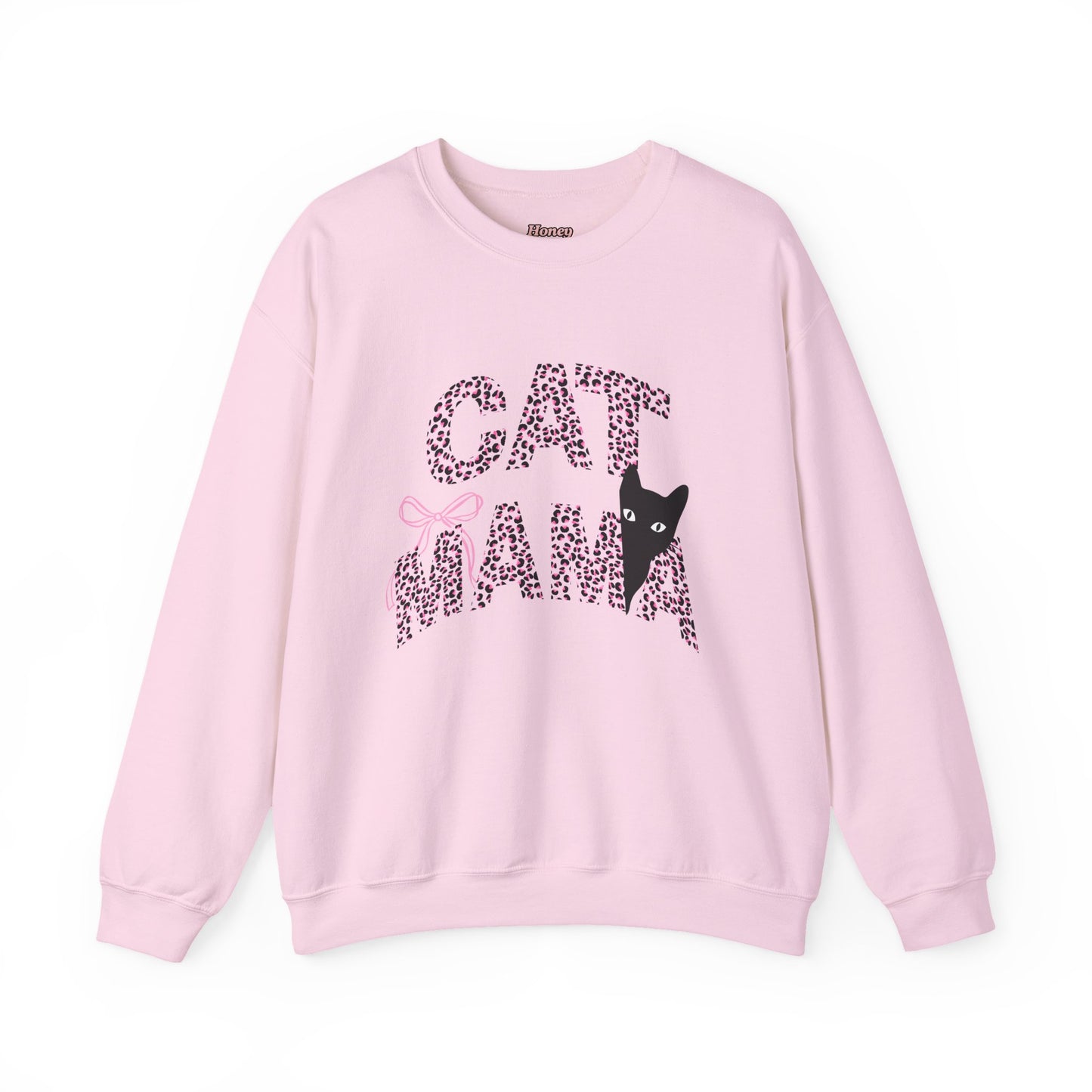 Cheetah Cat Mama Crewneck