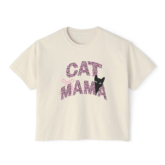 Cat Mama Boxy Tee
