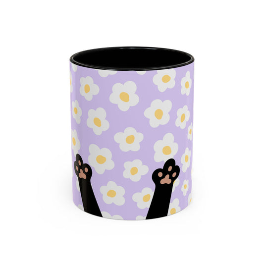 Floral Paws Coffee Mug