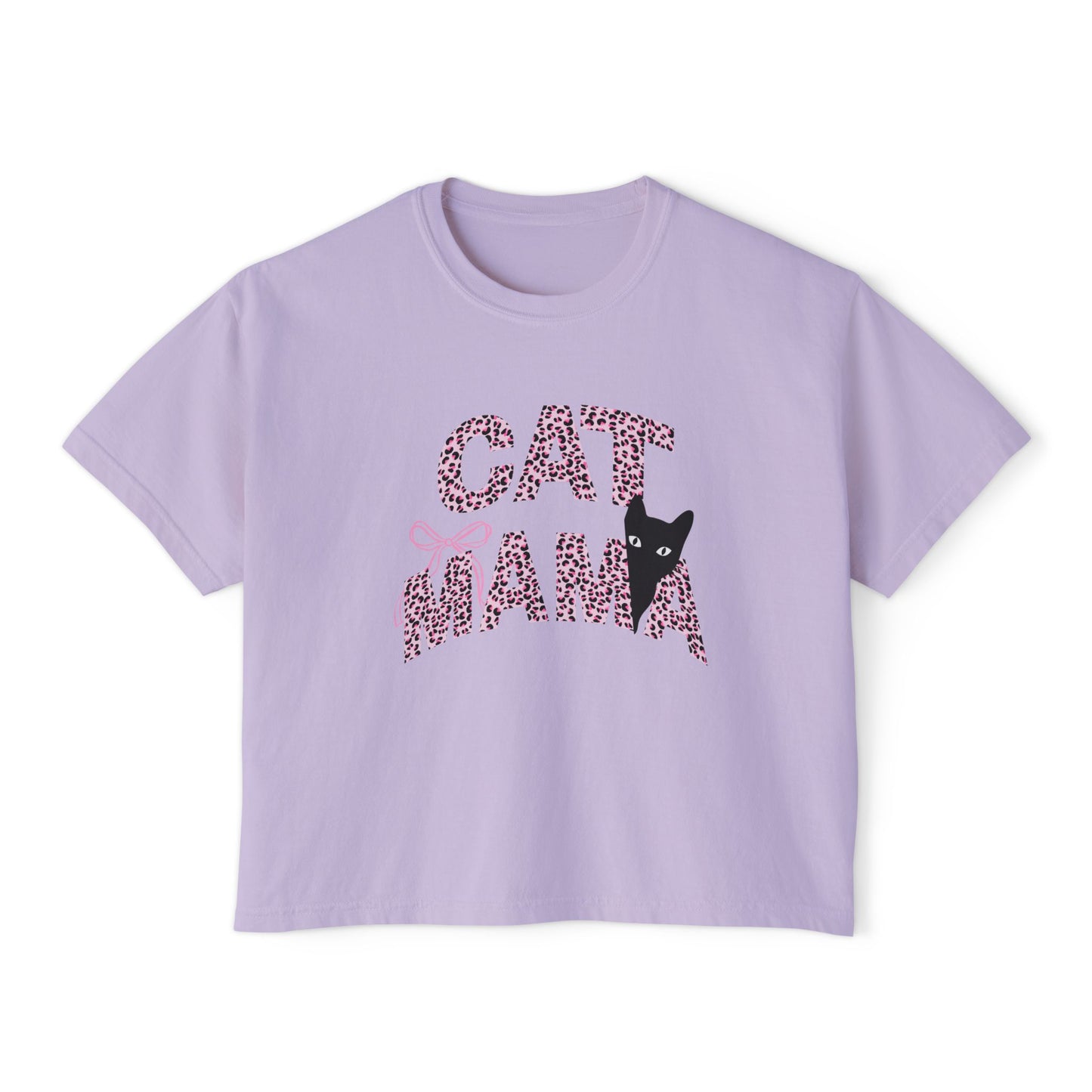 Cat Mama Boxy Tee