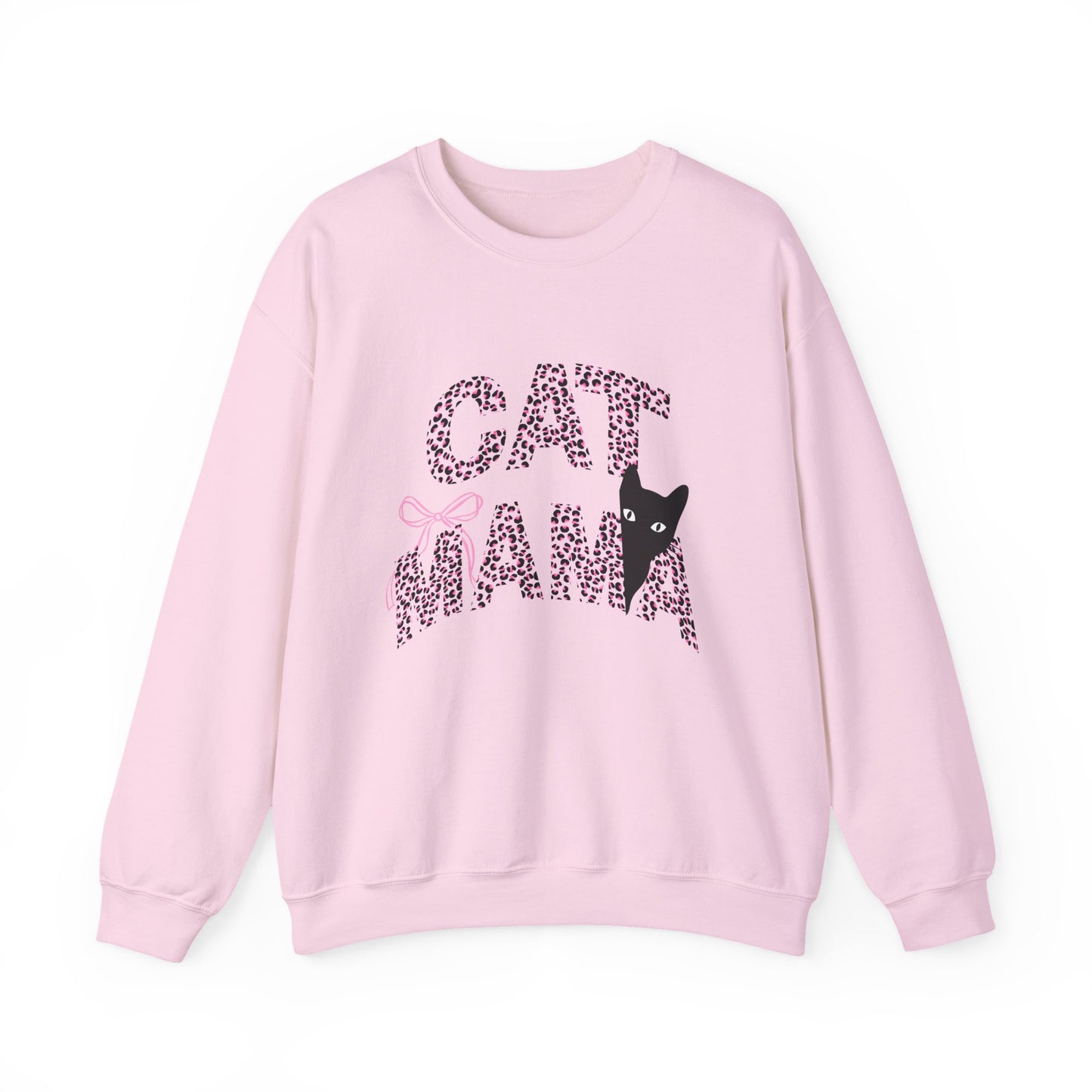 Cheetah Cat Mama Crewneck