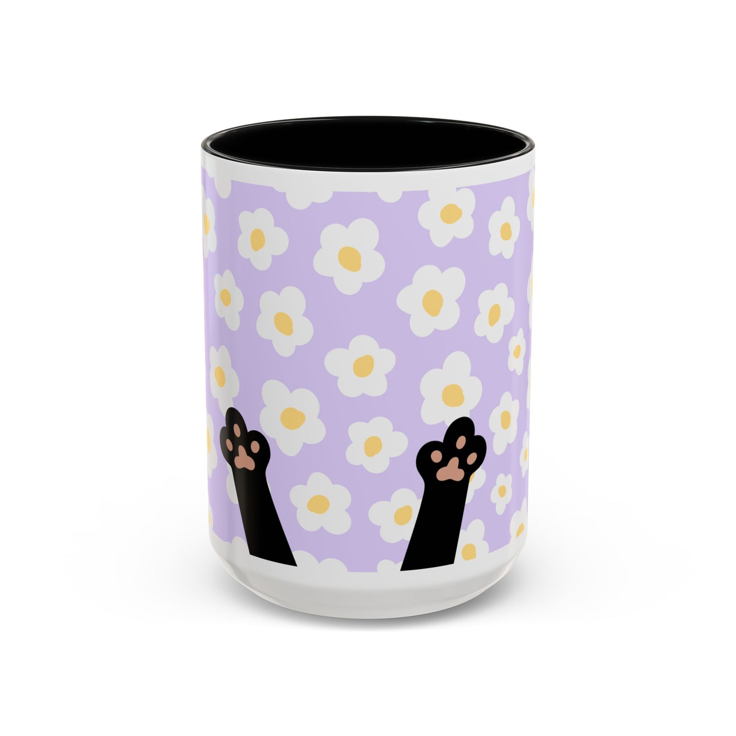 Floral Paws Coffee Mug
