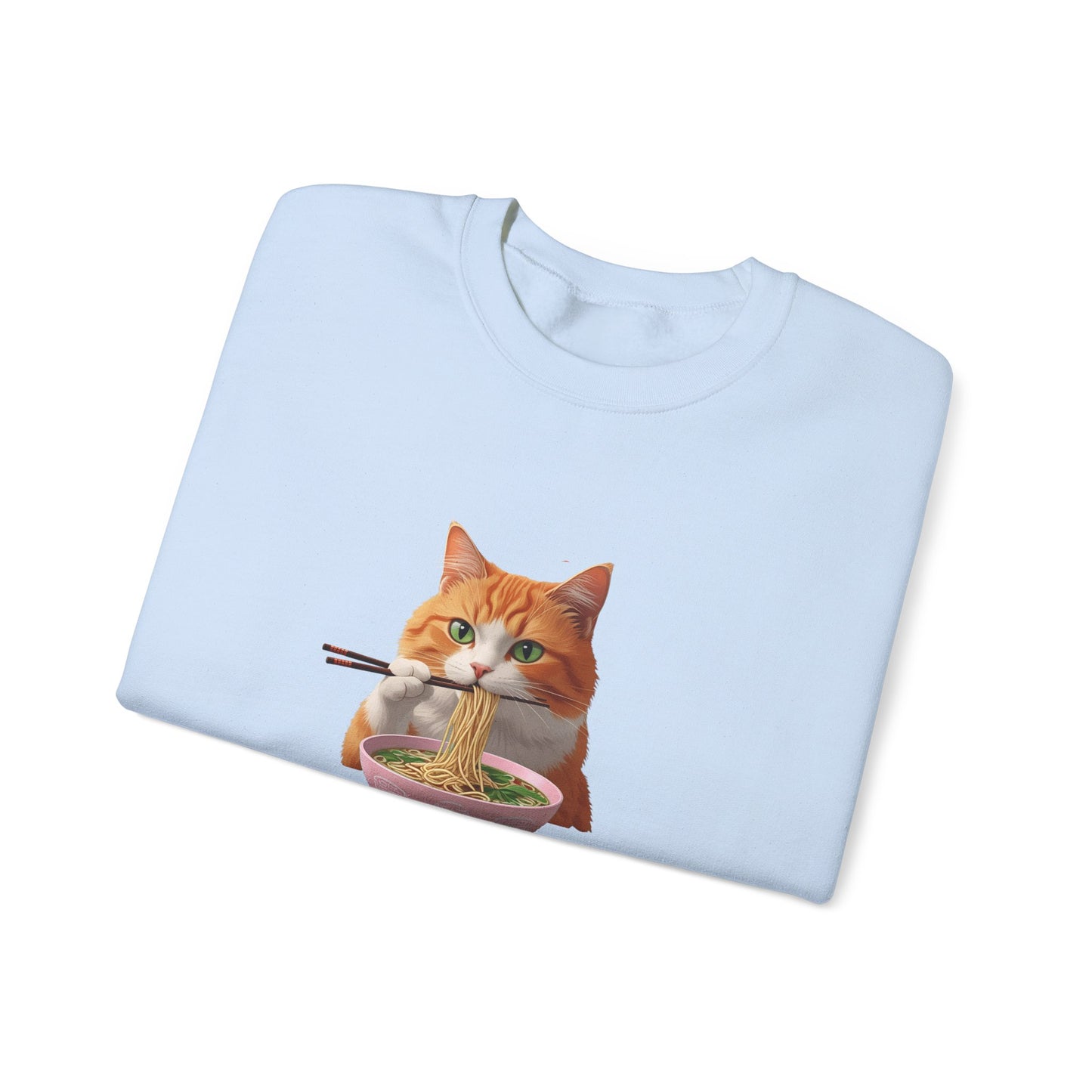 Cat Eats Pho Crewneck