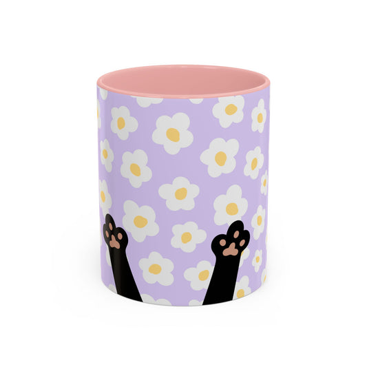 Floral Paws Coffee Mug