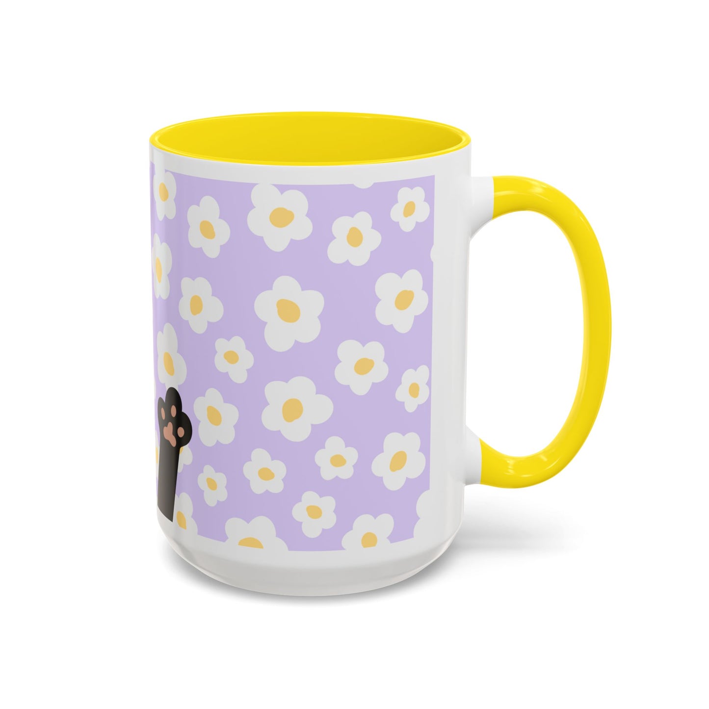 Floral Paws Coffee Mug