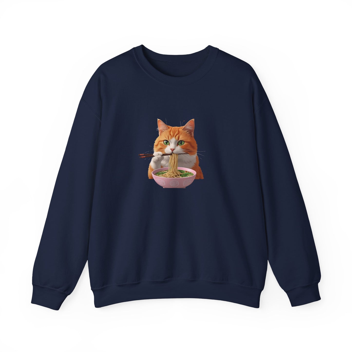 Cat Eats Pho Crewneck