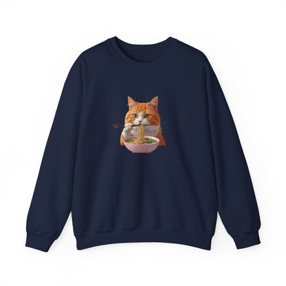 Cat Eats Pho Crewneck