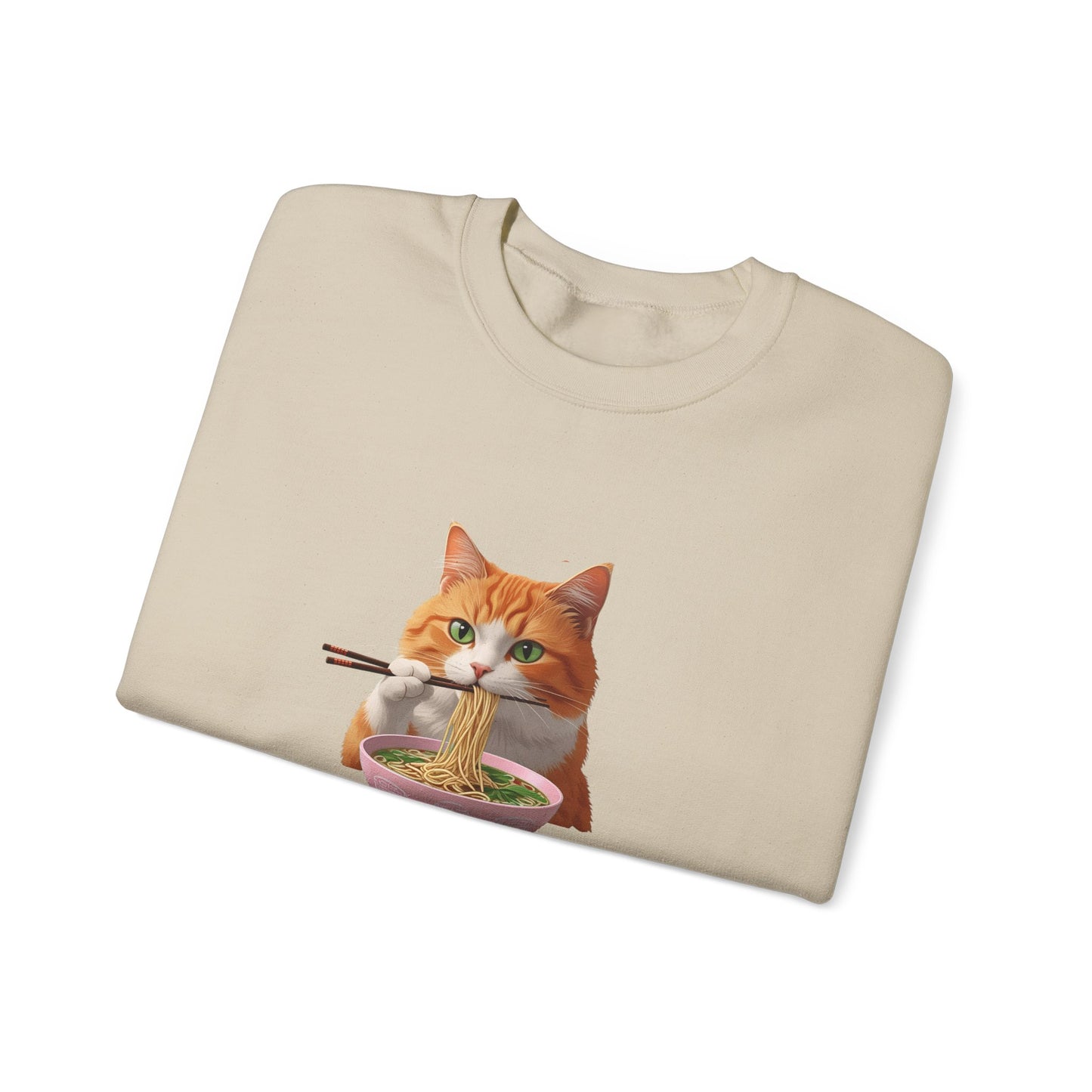 Cat Eats Pho Crewneck