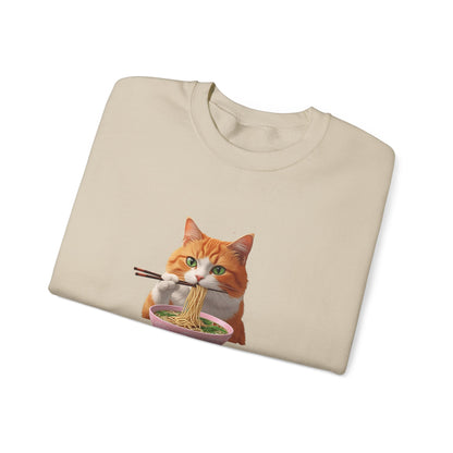 Cat Eats Pho Crewneck