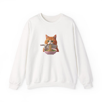 Cat Eats Pho Crewneck