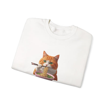 Cat Eats Pho Crewneck