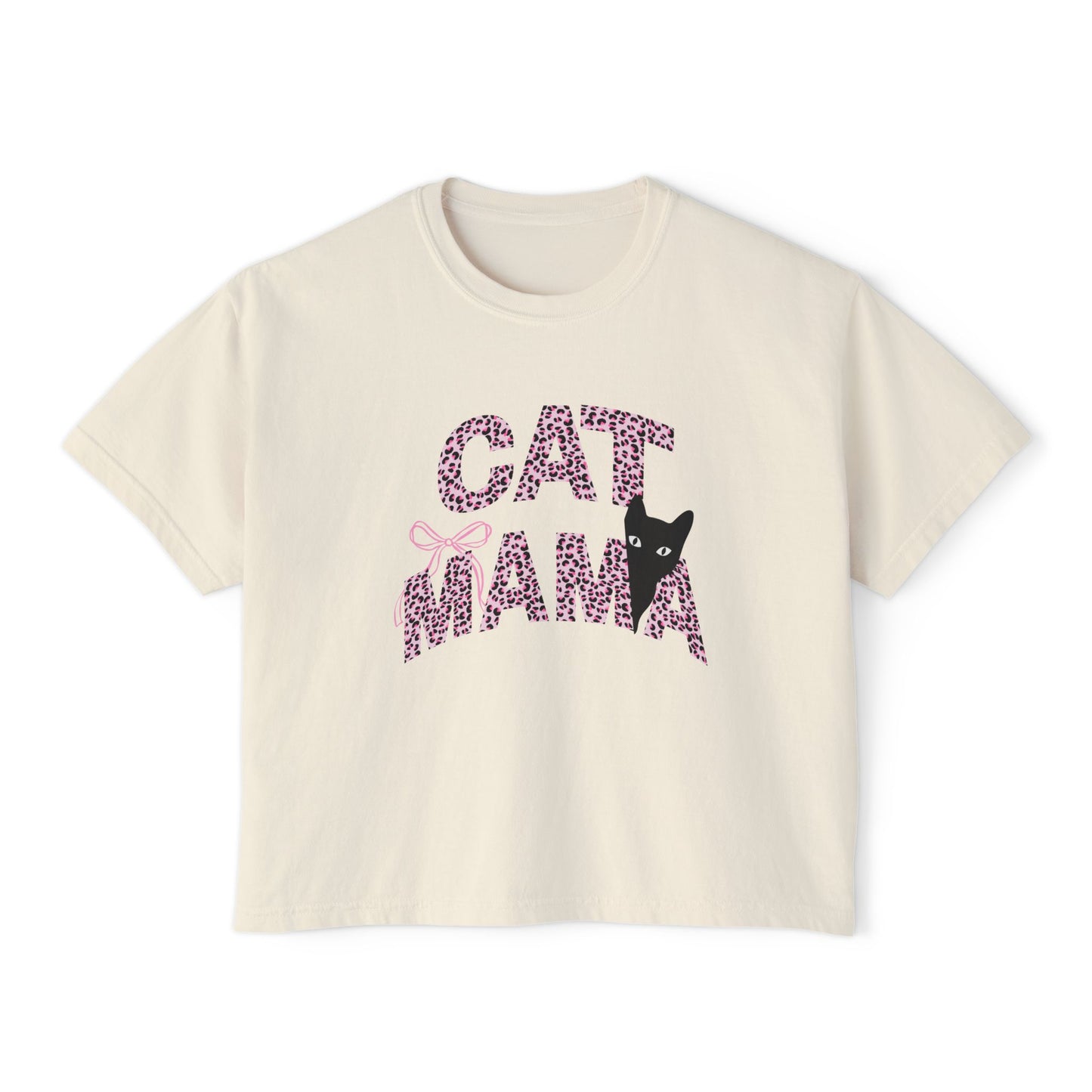 Cat Mama Boxy Tee