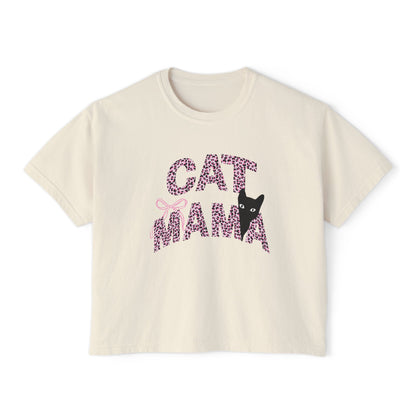 Cat Mama Boxy Tee