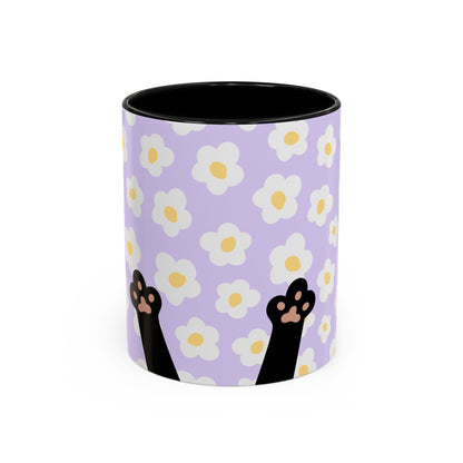 Floral Paws Coffee Mug