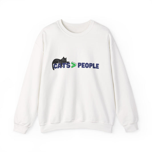 Cats > People Crewneck