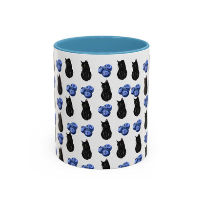Berry Black Cat Mug