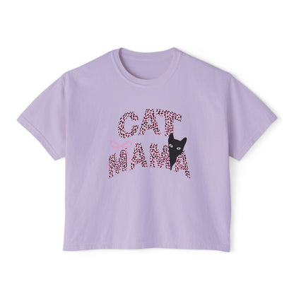 Cat Mama Boxy Tee
