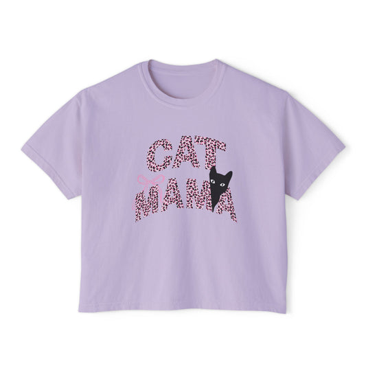 Cat Mama Boxy Tee