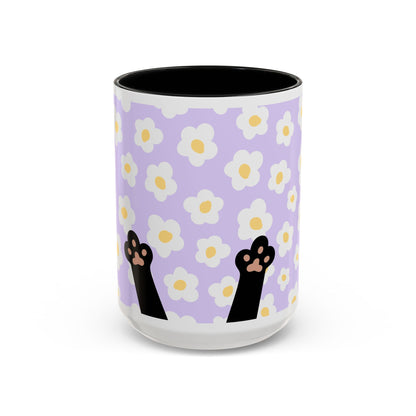 Floral Paws Coffee Mug