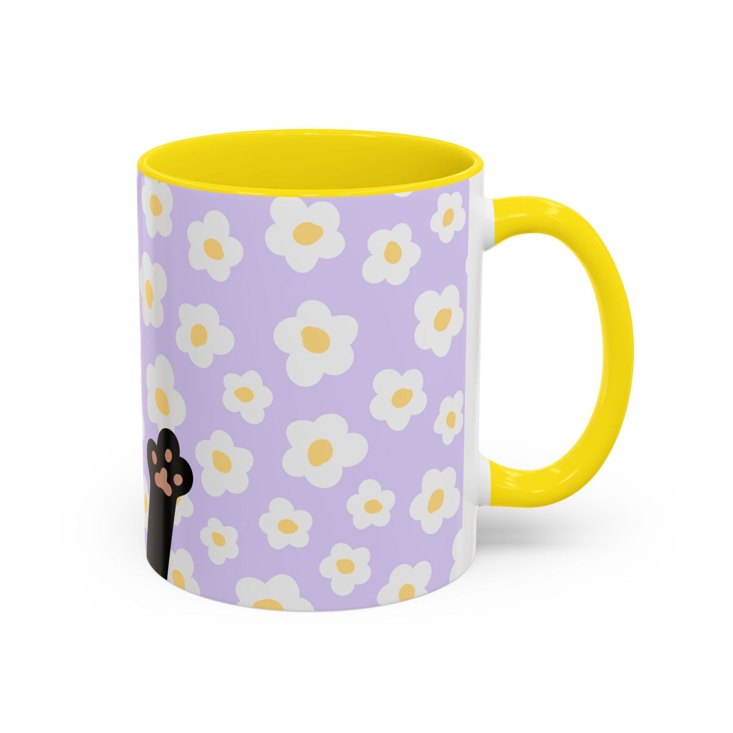 Floral Paws Coffee Mug