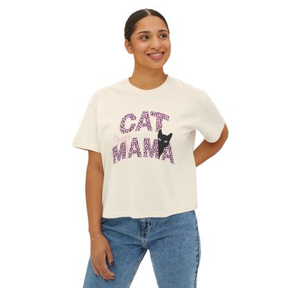 Cat Mama Boxy Tee
