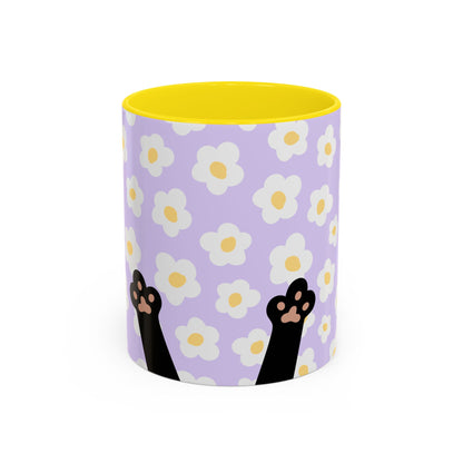 Floral Paws Coffee Mug