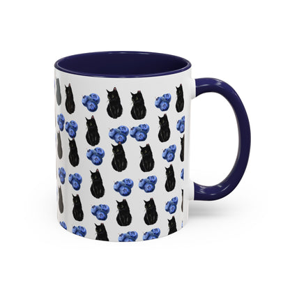 Berry Black Cat Mug
