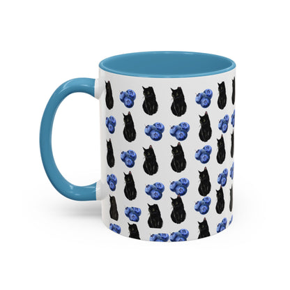 Berry Black Cat Mug