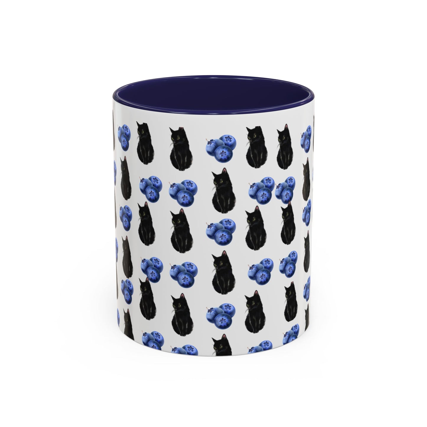 Berry Black Cat Mug