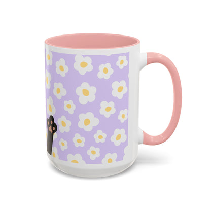 Floral Paws Coffee Mug