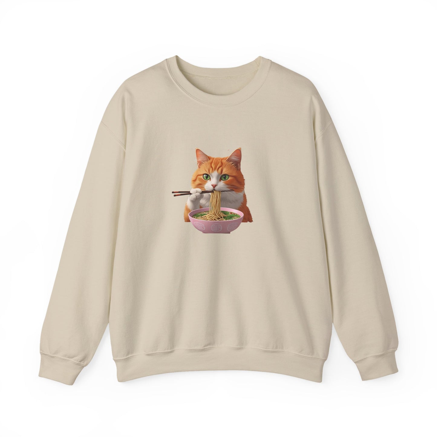 Cat Eats Pho Crewneck