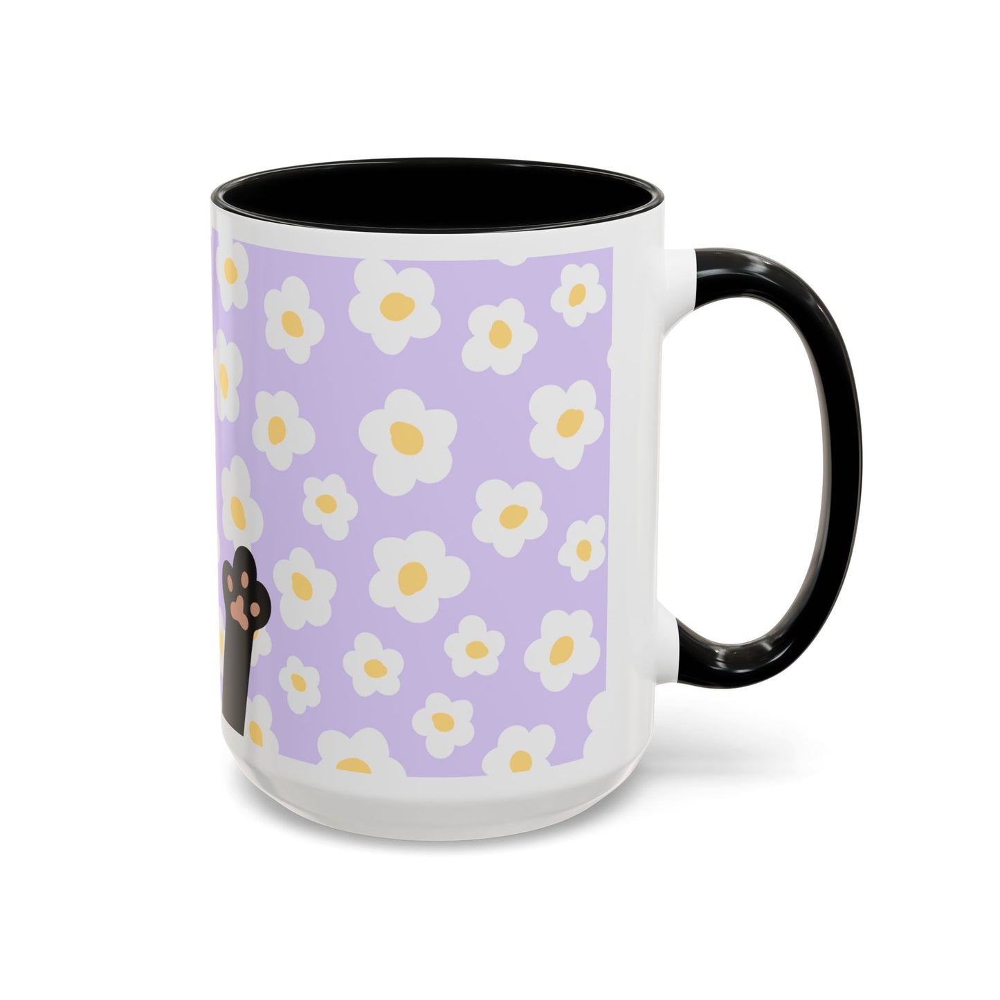 Floral Paws Coffee Mug