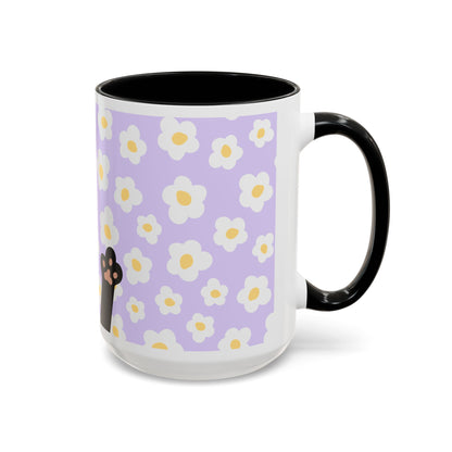 Floral Paws Coffee Mug