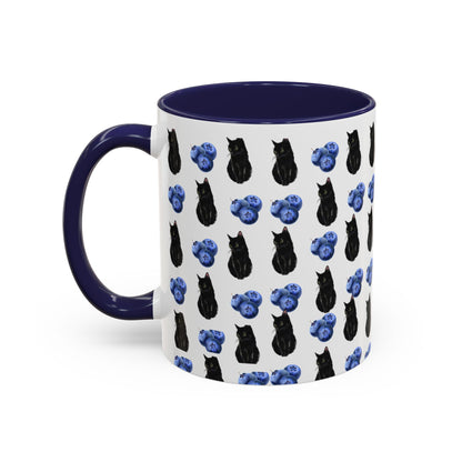 Berry Black Cat Mug