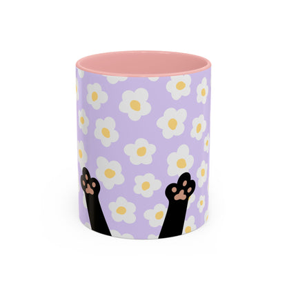 Floral Paws Coffee Mug