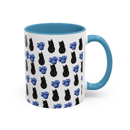 Berry Black Cat Mug